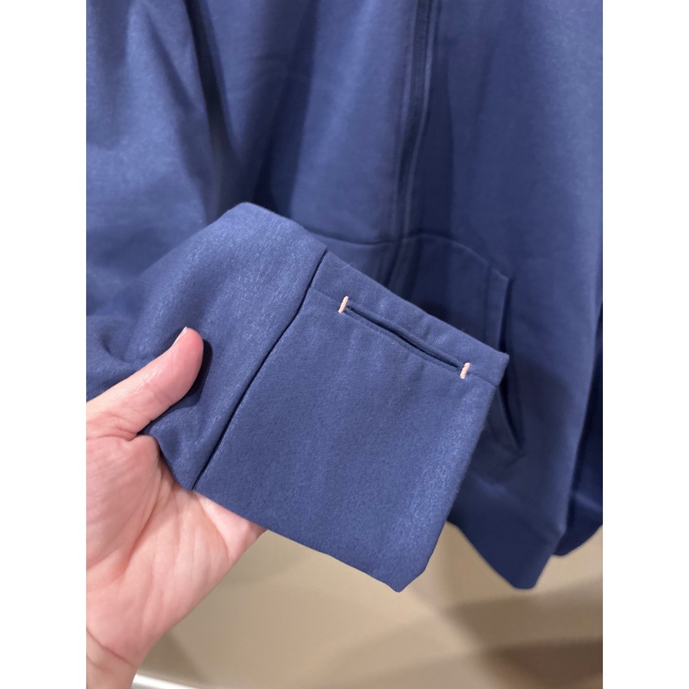The North Face Mountain Athletics Womens Navy Blue Full Zip Hoodie Size Medium - Picture 3 of 5